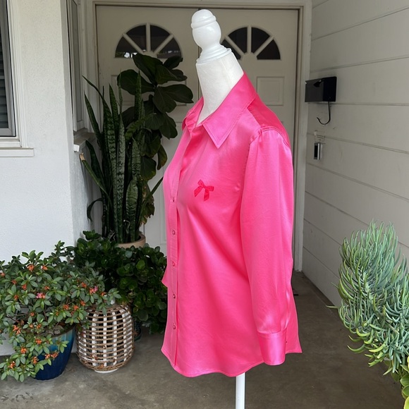 L’AGENCE Silk Blouse NWOT - Picture 6 of 9